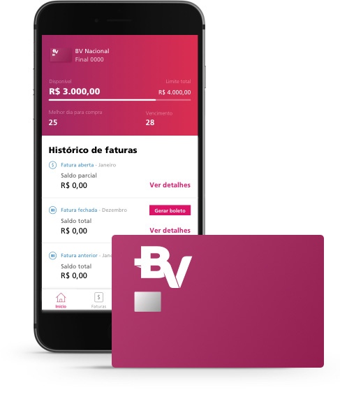 Conta Digital Do Banco BV Invest Credito